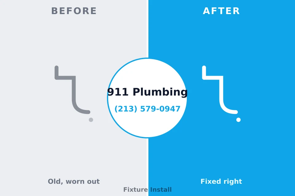 Before and after: plumbing company Potterville, MI